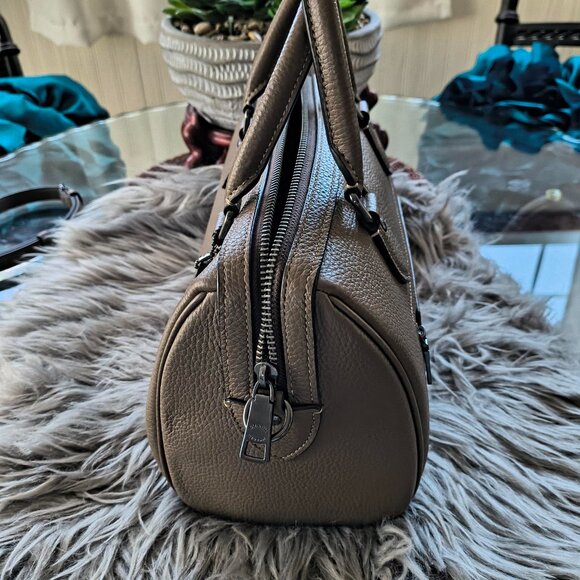 COACH Rowan Satchel - Dark Stone - Picture 5 of 6